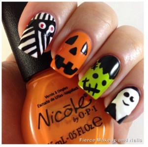 Unhas Halloween