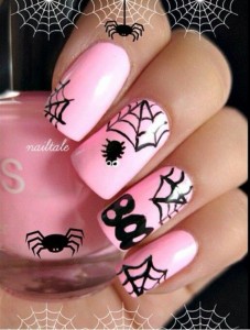 Unhas de Halloween