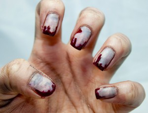 Unhas de Halloween