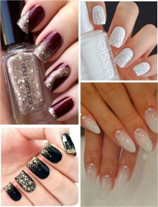 Unhas glitter