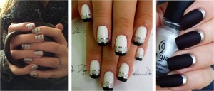 Unhas com efeitos metálicos/espelhados