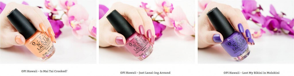 "OPI Hawaii Collection" primavera/verão 2015, Temperani Nails