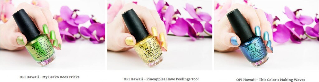 "OPI Hawaii Collection" primavera/verão 2015, Temperani Nails