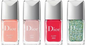 Vernizes da coleção "Dior Kingdom of Colors Spring 2015"