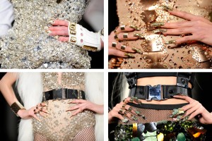 Design de unhas extravagantes, "The Blonds"