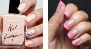 Nail art para manicuras nude