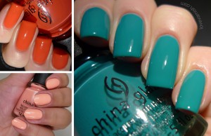 Os vernizes da coleção "China Glaze Road Trip" 