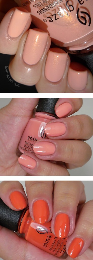 Os vernizes da coleção "China Glaze Road Trip" 