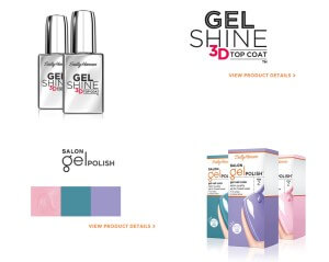 Gel Shine 3D Top Coat, Sally Hansen