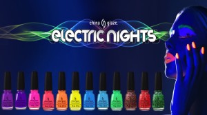 Coleção "Electric Nights", China Glaze