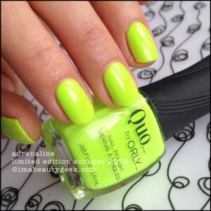 Verniz Adrenaline, ORLY QUO