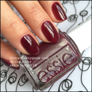 In The Lobby, Essie outono 2015