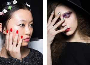 Manicuras tendência para o outono 2016, LFW