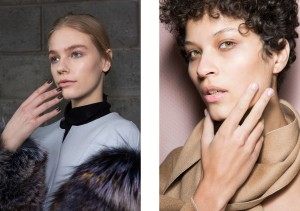 Manicuras tendência para o outono 2016, LFW