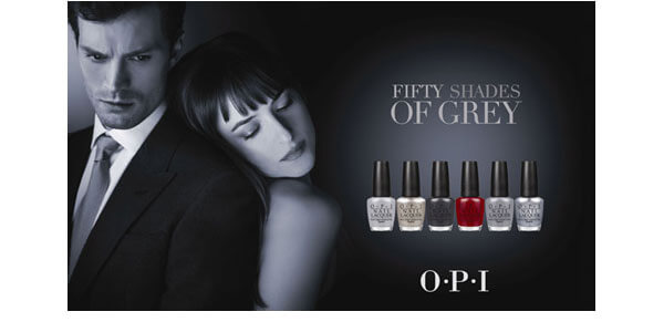 A coleção de vernizes “OPI Fifty Shades of Grey”