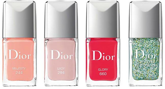 Os vernizes da coleção “Dior Kingdom of Colors Spring 2015”
