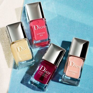 Os vernizes da coleção de verão “Dior Tie Dye”