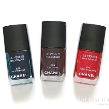 Chanel Les Automnales: o trio de vernizes para usar neste outono