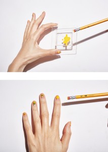 Emoji Nail Art, passo 2